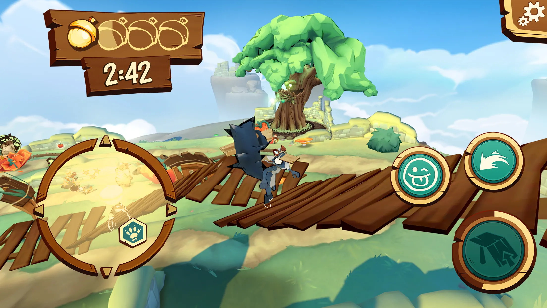 Acron: Attack of the Squirrels | Indus Appstore | Screenshot