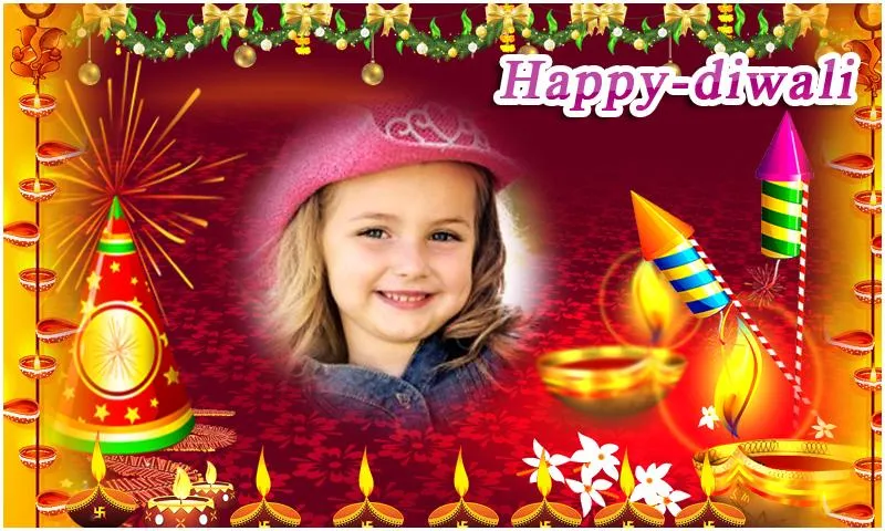 Happy Deepavali Photo Frames | Indus Appstore | Screenshot