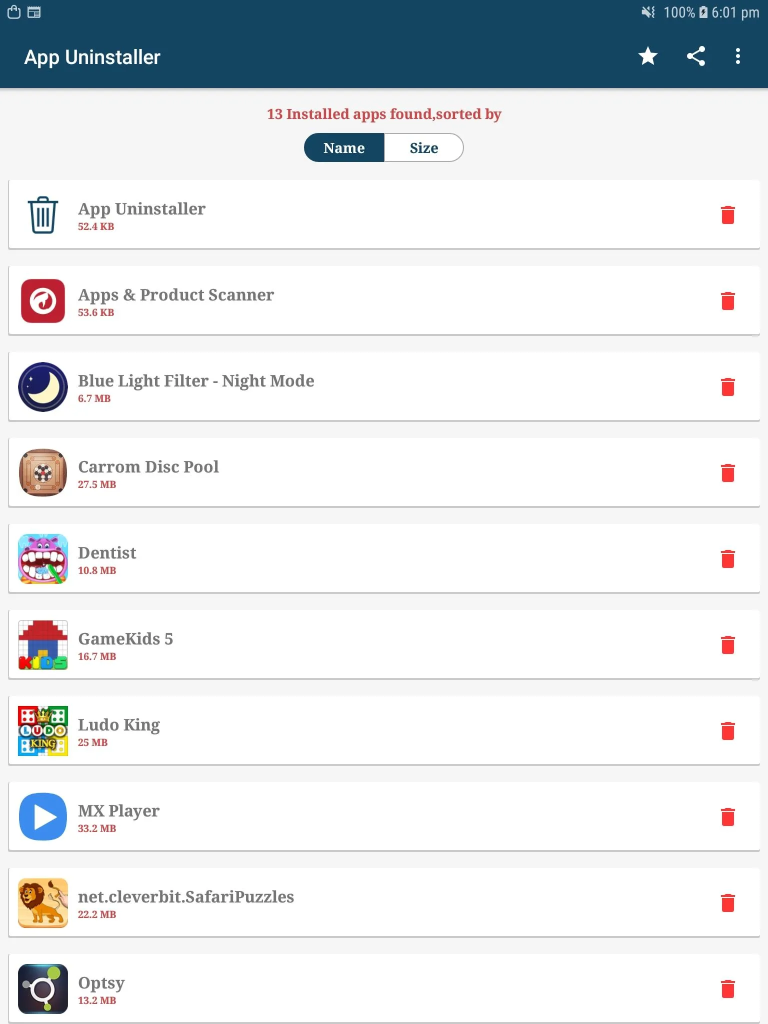 App Uninstaller (Remove Apps) | Indus Appstore | Screenshot