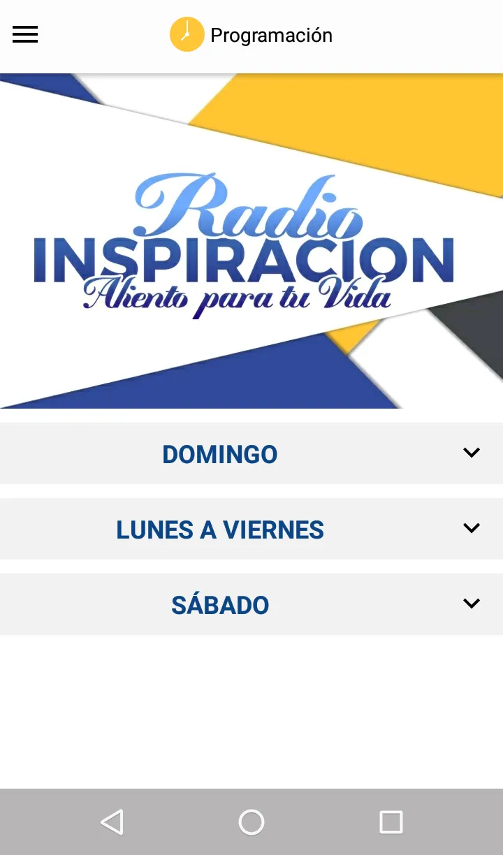 Radio Inspiración | Indus Appstore | Screenshot