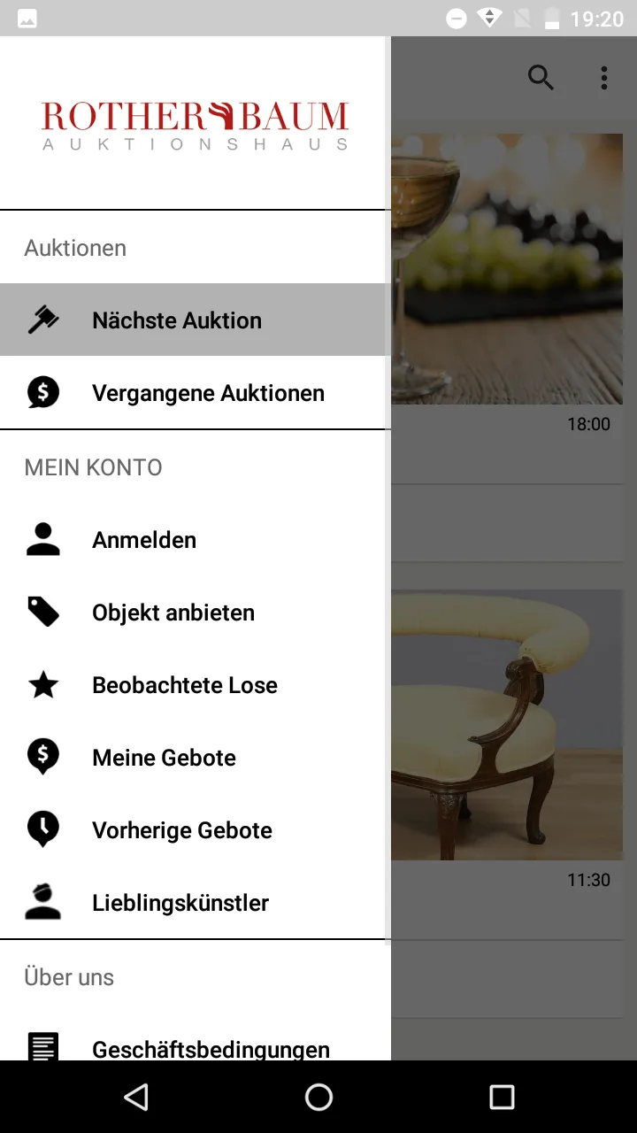 Auktionshaus Rotherbaum | Indus Appstore | Screenshot