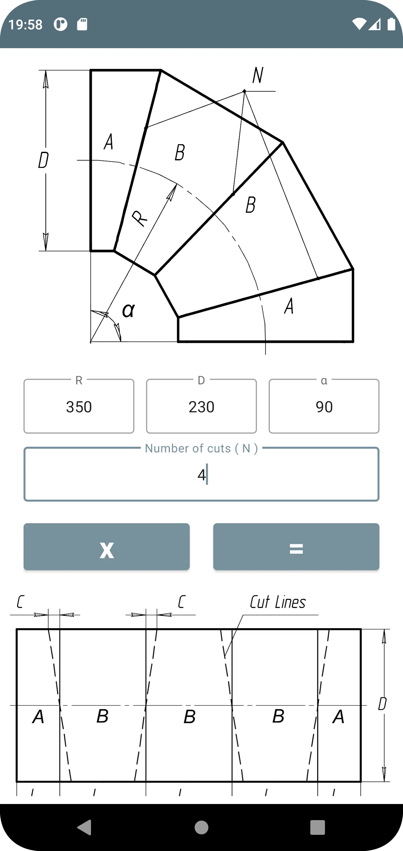 Pipe Welding Calculator | Indus Appstore | Screenshot