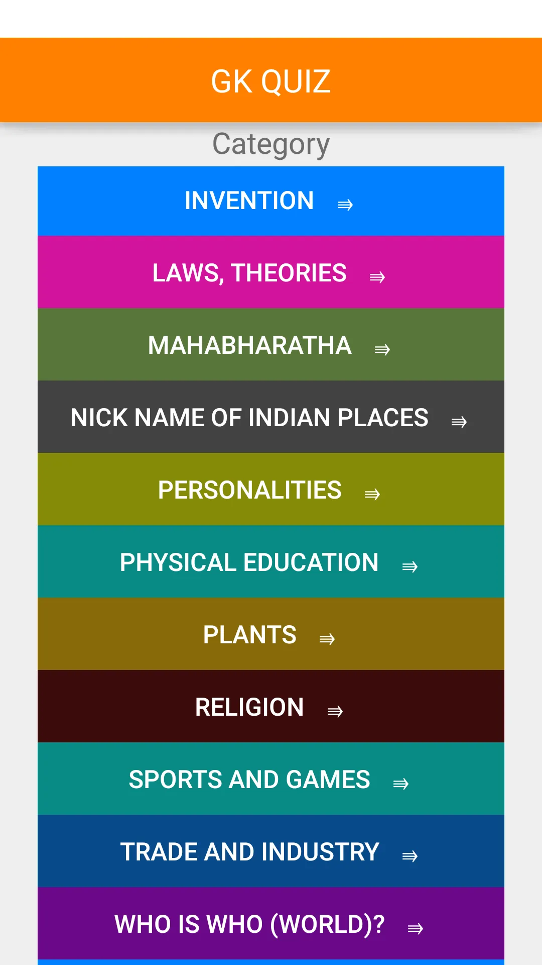 BEST GK QUIZ | Indus Appstore | Screenshot