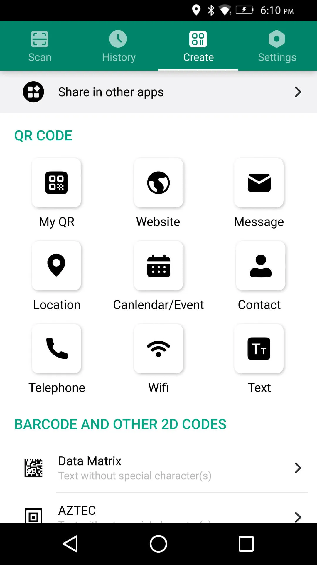 Barcode & QR code scanner | Indus Appstore | Screenshot