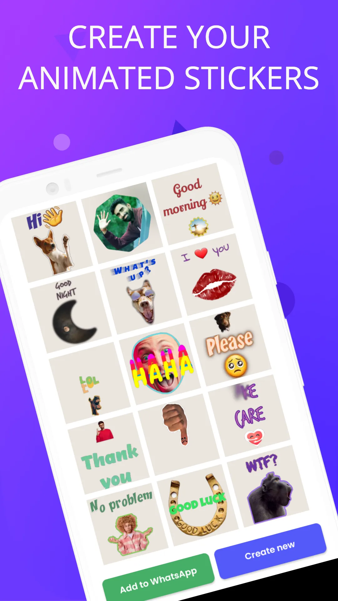 Text sticker maker WASticker | Indus Appstore | Screenshot