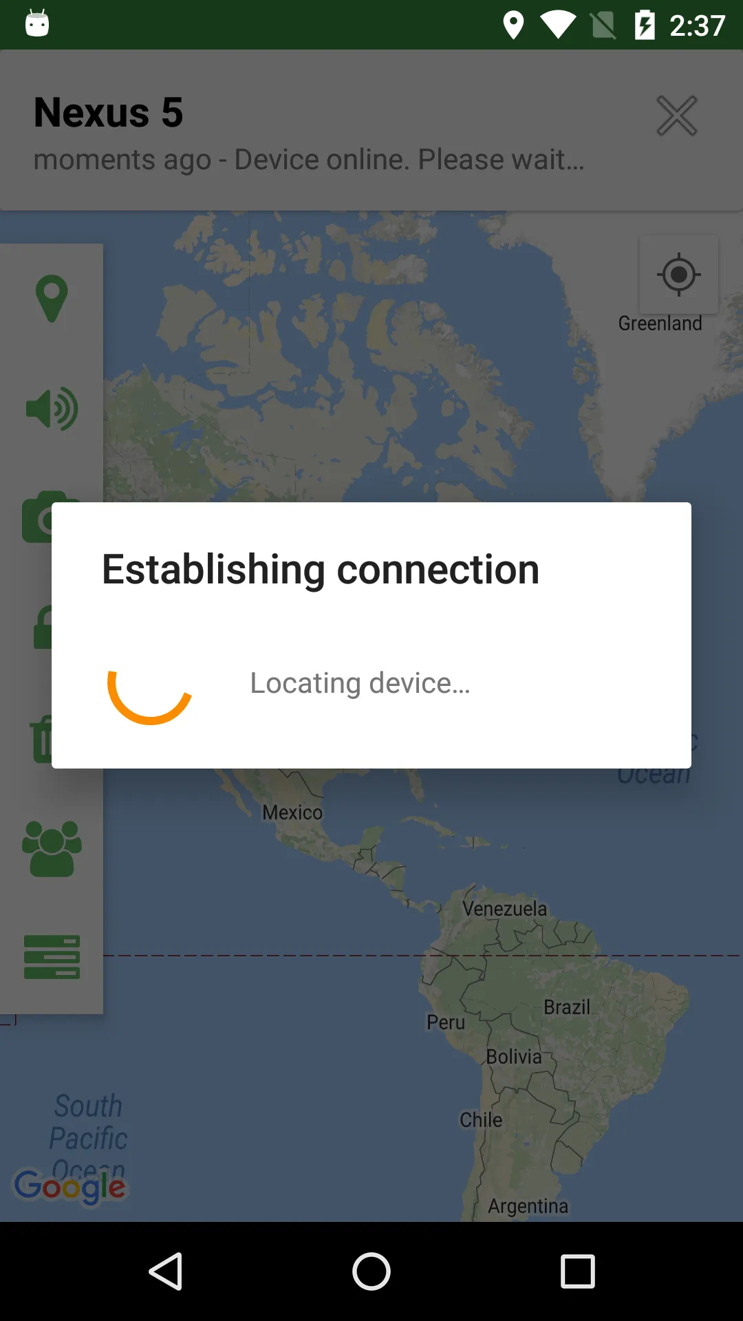 Wheres My Droid | Indus Appstore | Screenshot
