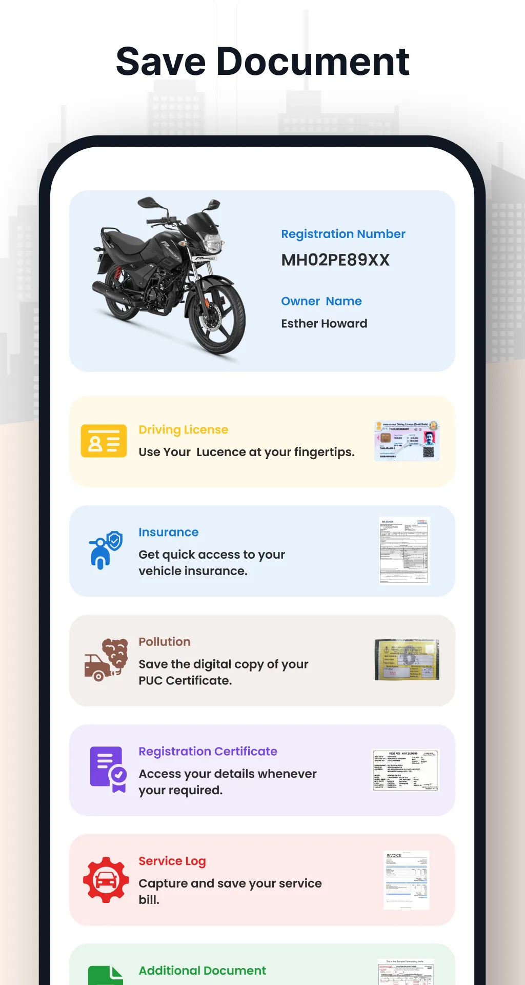 RTO Vehicle Information | Indus Appstore | Screenshot