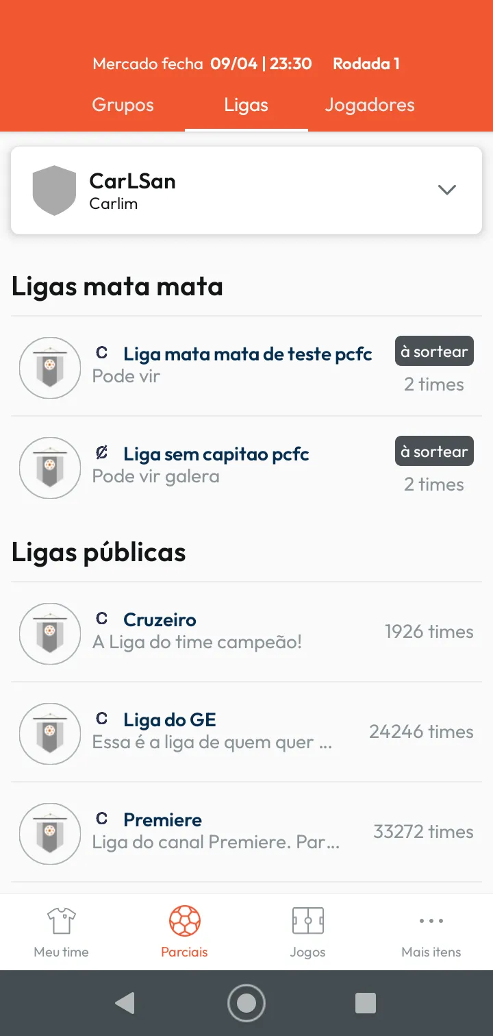 Parciais CFC | Indus Appstore | Screenshot