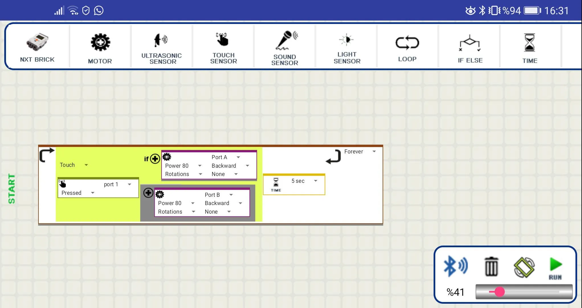 Mobile Robot Programming | Indus Appstore | Screenshot