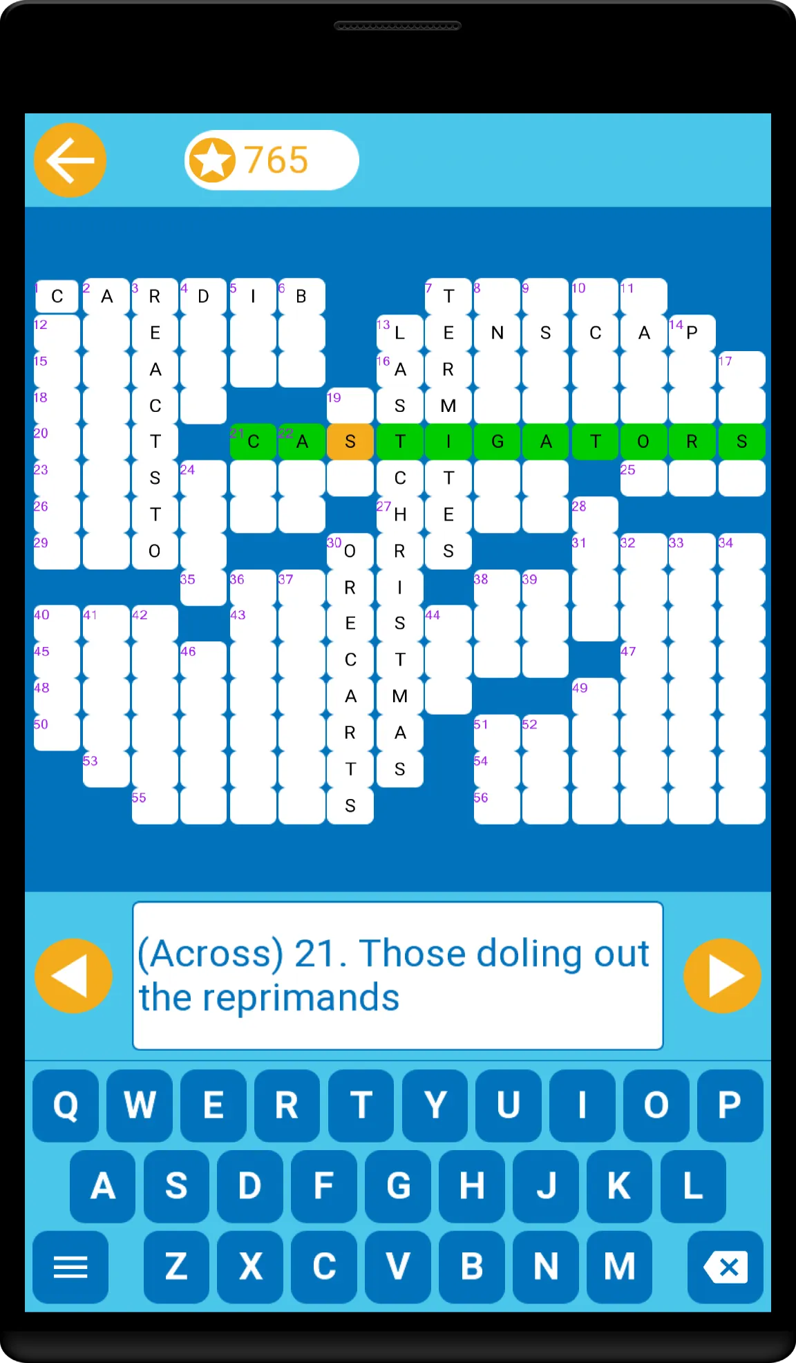 Crossword Offline | Indus Appstore | Screenshot