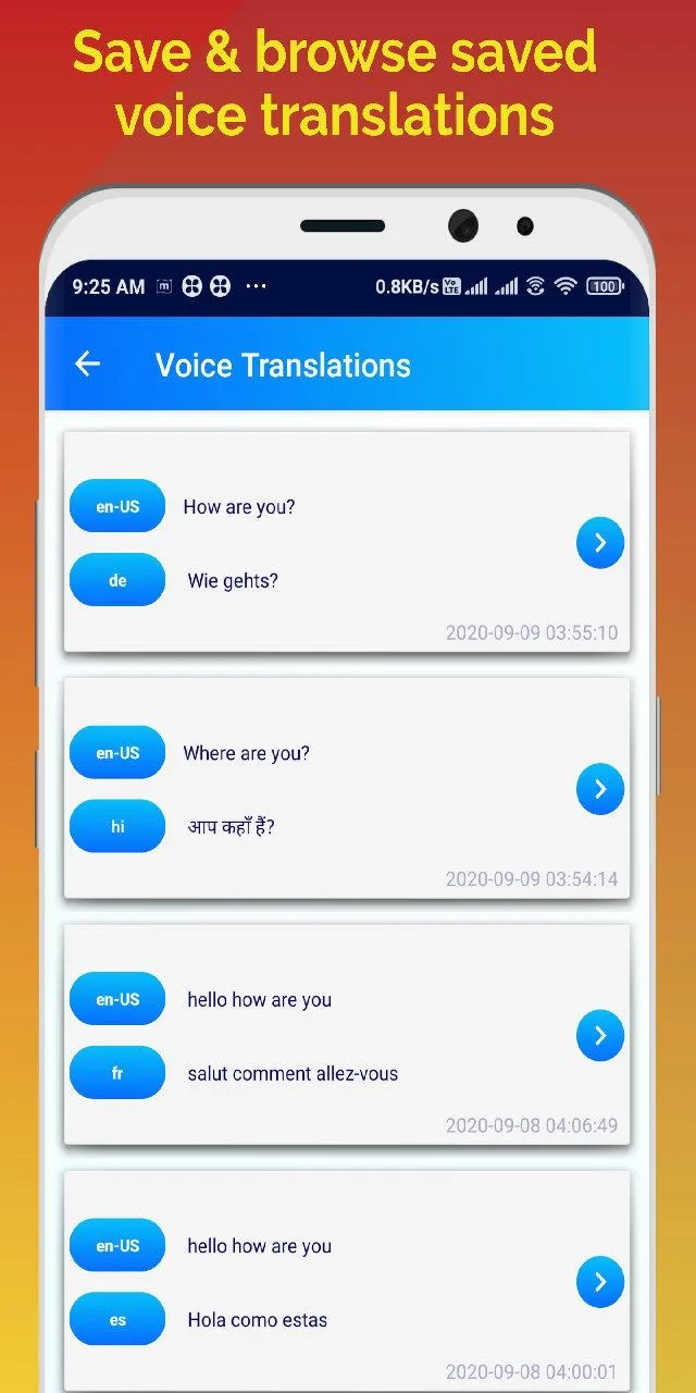 Voice Translator | Indus Appstore | Screenshot