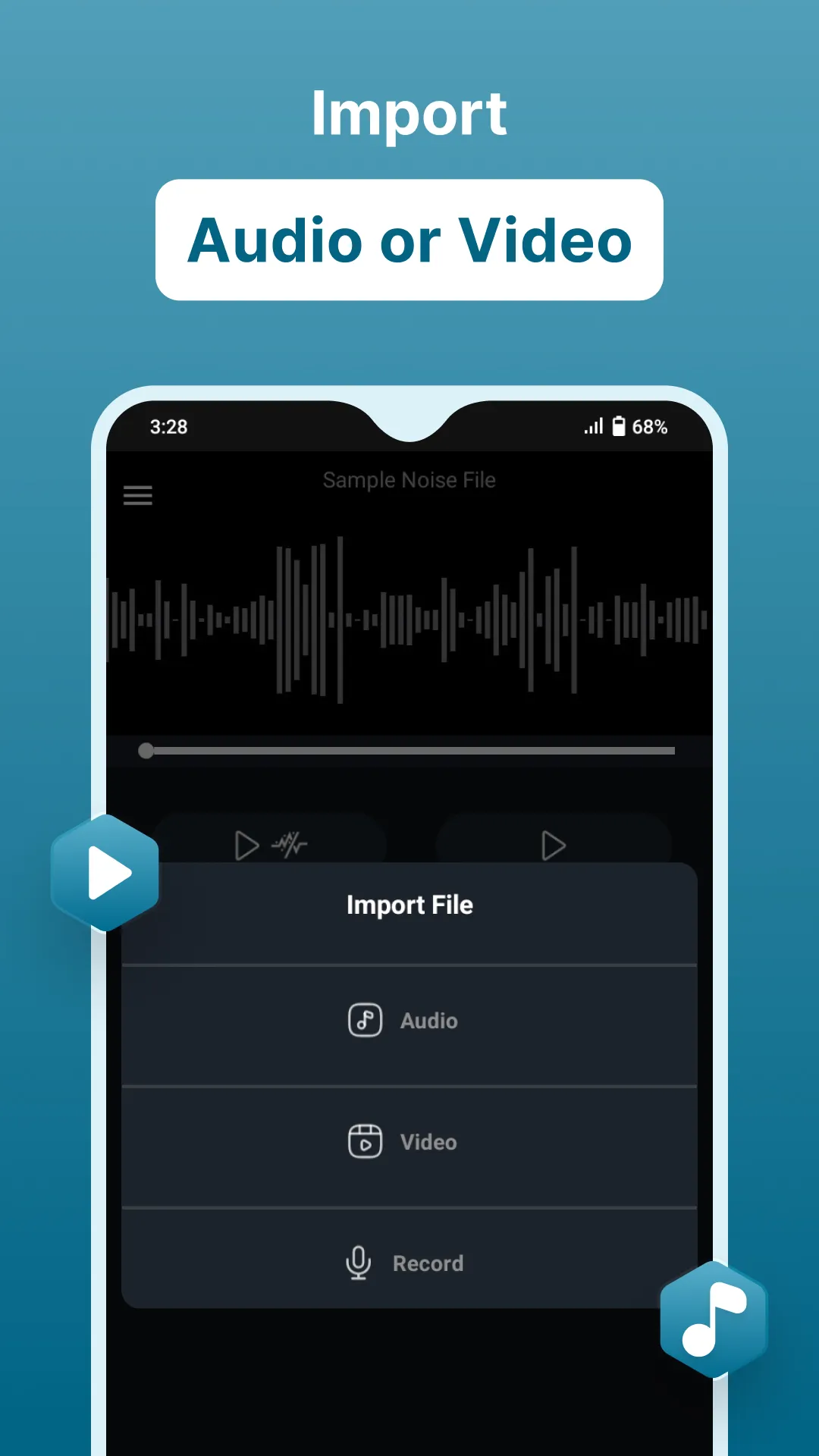 Audio Video Noise Reducer | Indus Appstore | Screenshot