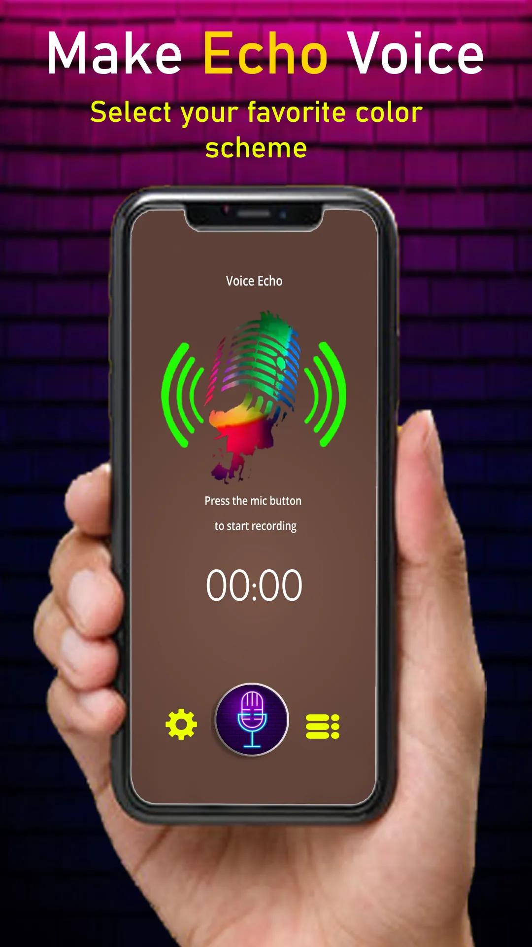 Echo Voice Recorder for India | Indus Appstore | Screenshot