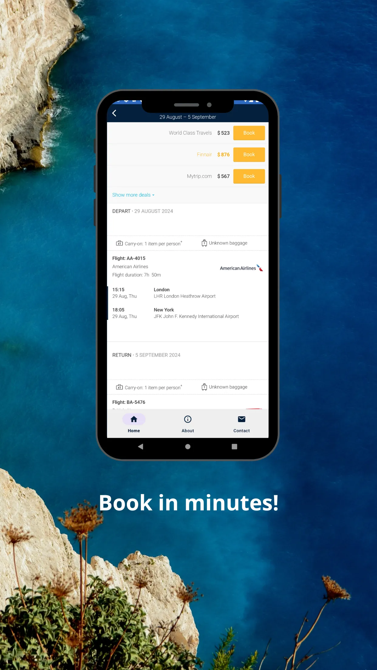 Flight & Hotel Guru | Indus Appstore | Screenshot