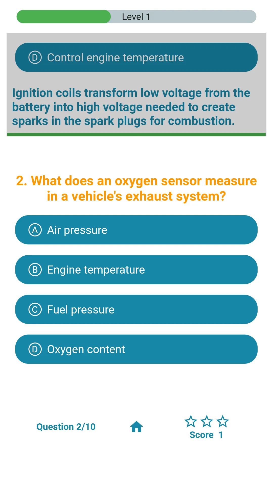 Auto Electrician - Quiz Game | Indus Appstore | Screenshot
