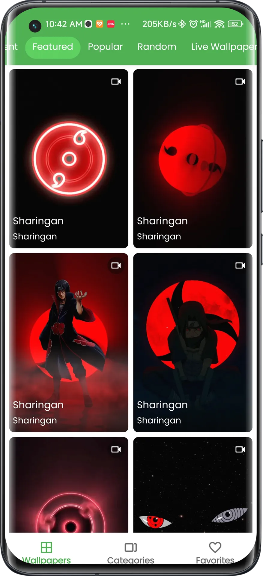 Sharingan Live Wallpaper | Indus Appstore | Screenshot