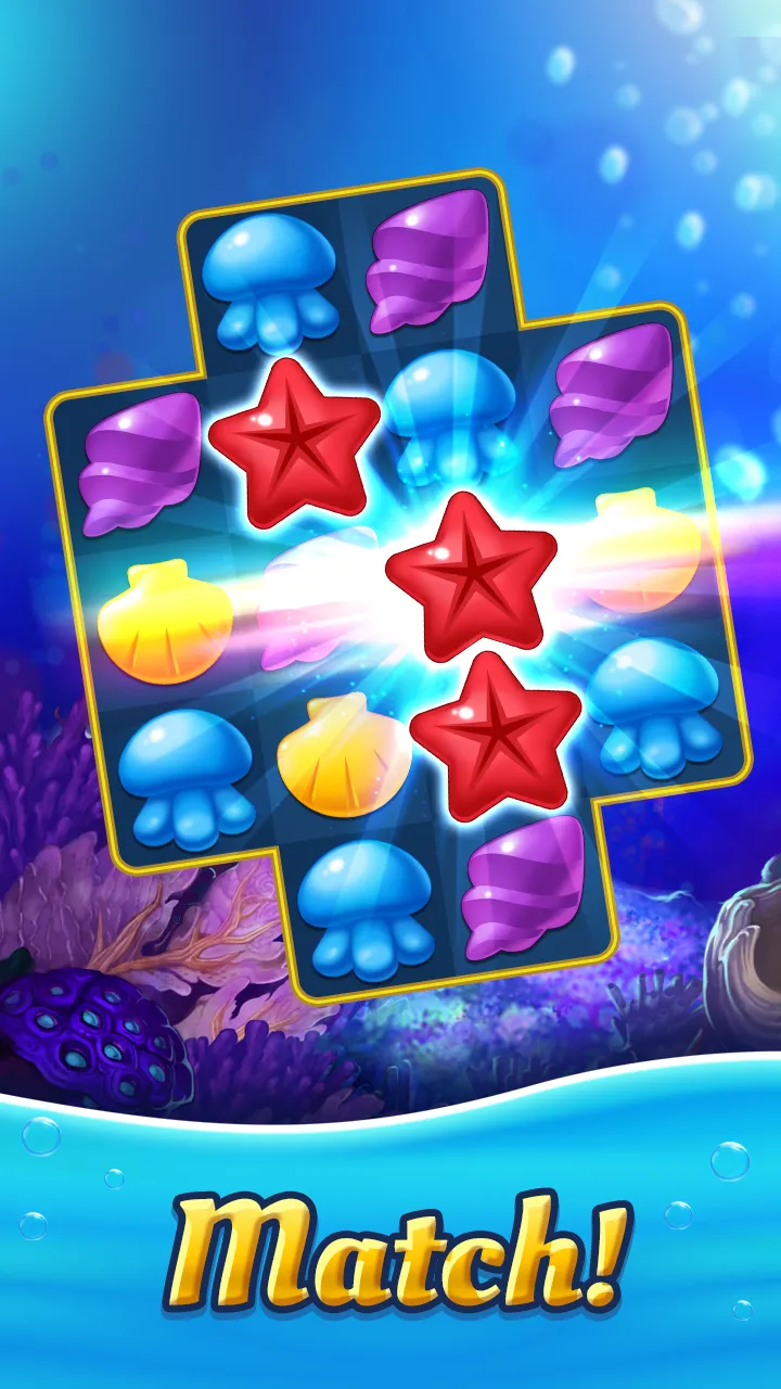 Ocean Splash: Jelly Fish gems | Indus Appstore | Screenshot