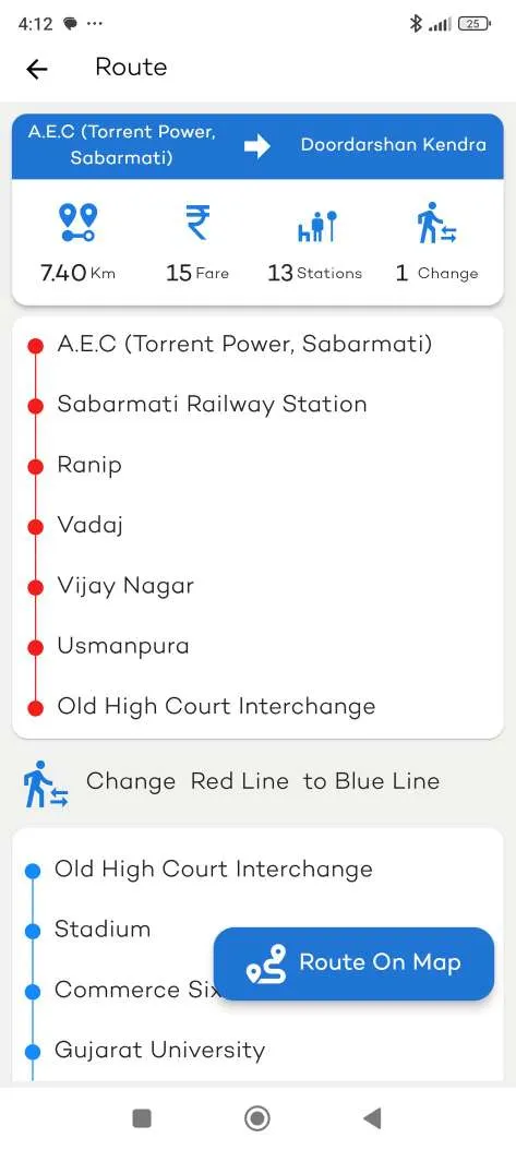 Ahmedabad Travel - Route Map | Indus Appstore | Screenshot