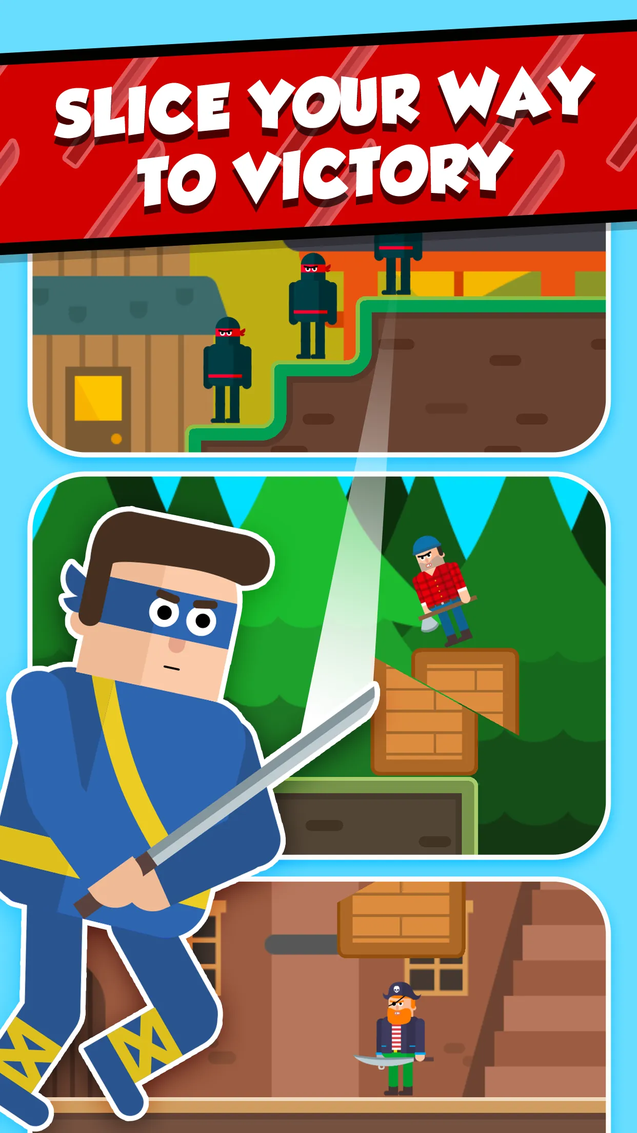 Mr Ninja - Slicey Puzzles | Indus Appstore | Screenshot