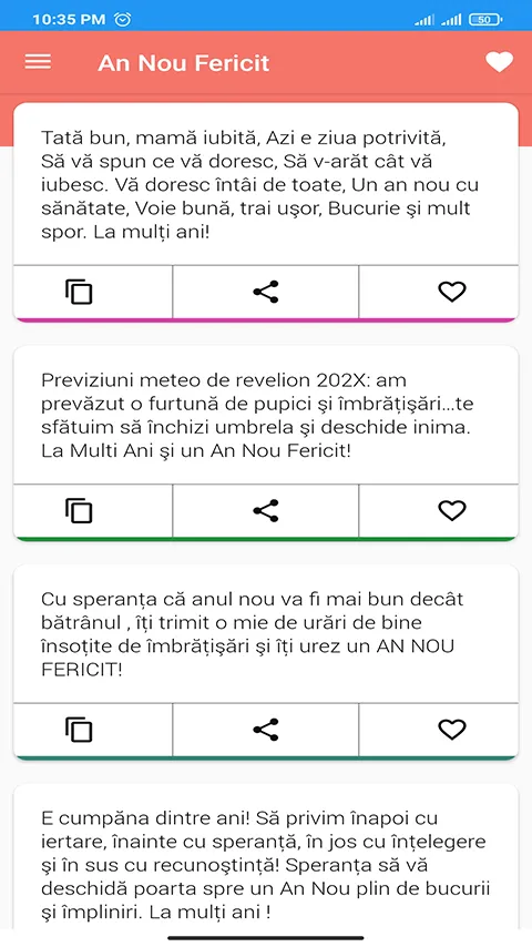 Anul Nou Mesaje 2024 | Indus Appstore | Screenshot