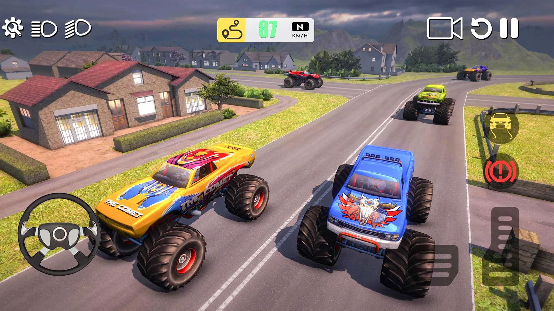 Monster Truck Game Simulator | Indus Appstore | Screenshot