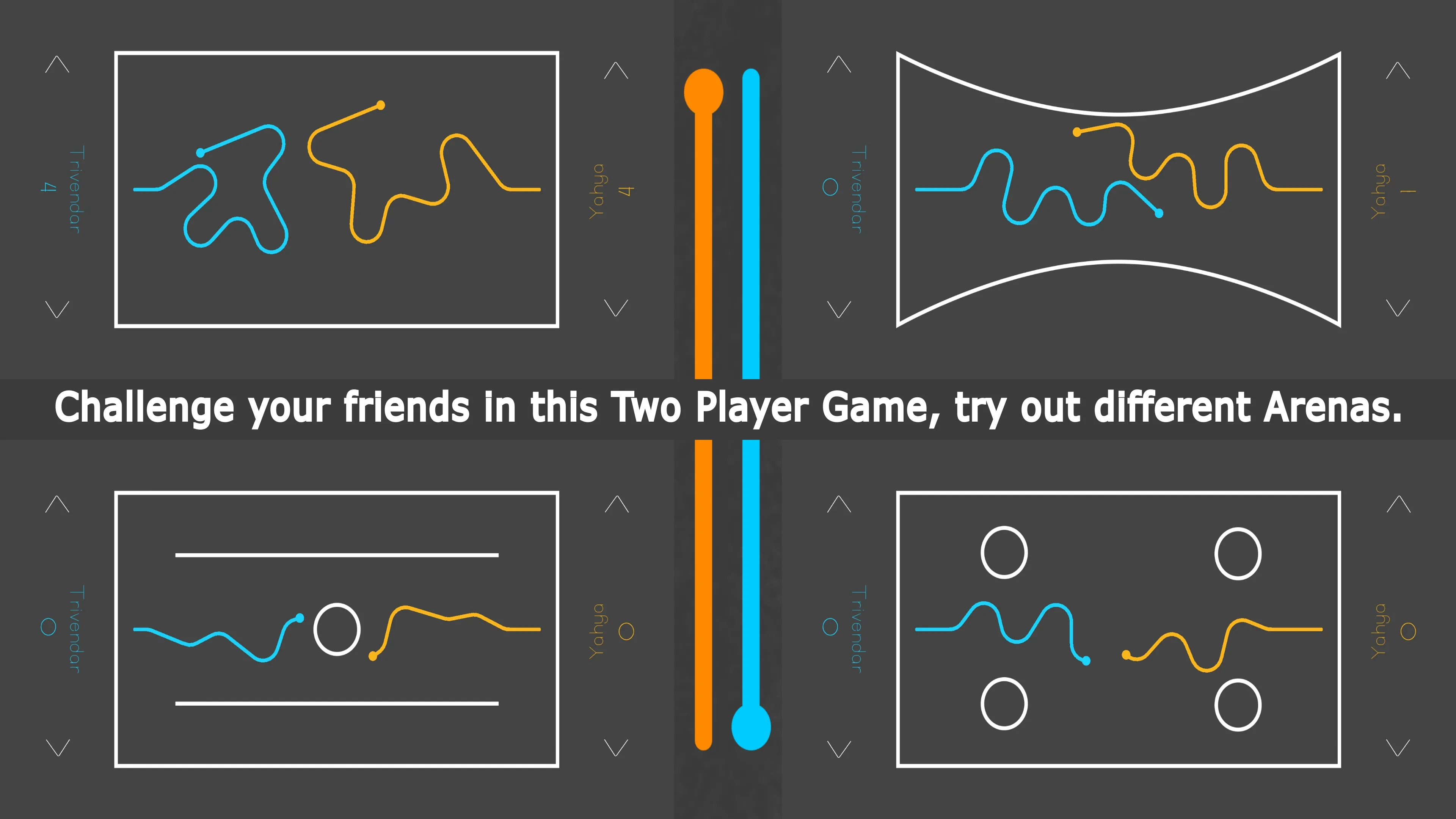 Double Line : two player games | Indus Appstore | Screenshot