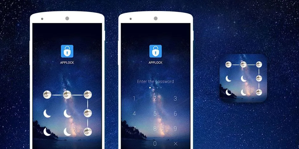 AppLock Theme New Star | Indus Appstore | Screenshot