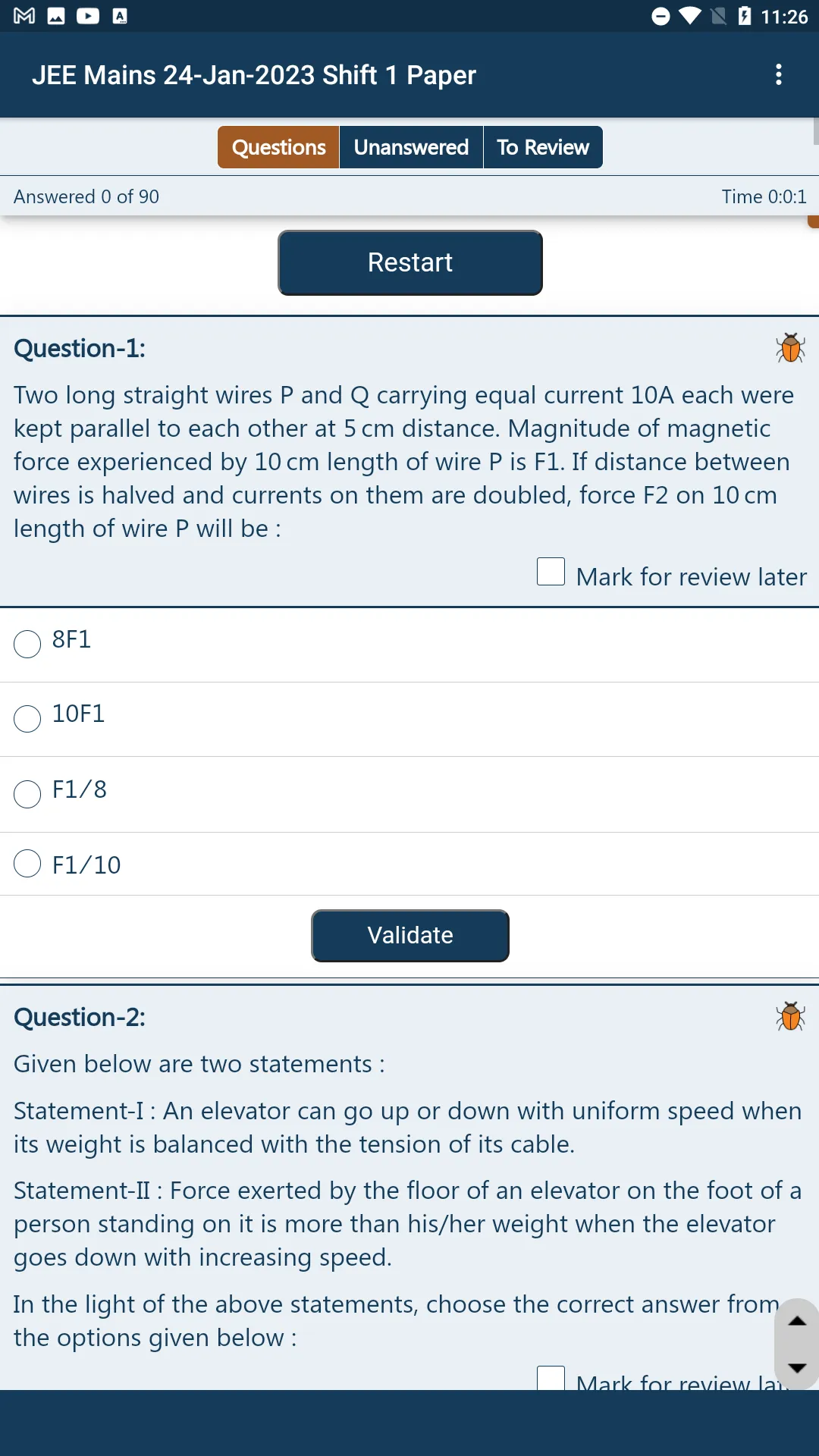 JEE Mains Previous Papers | Indus Appstore | Screenshot