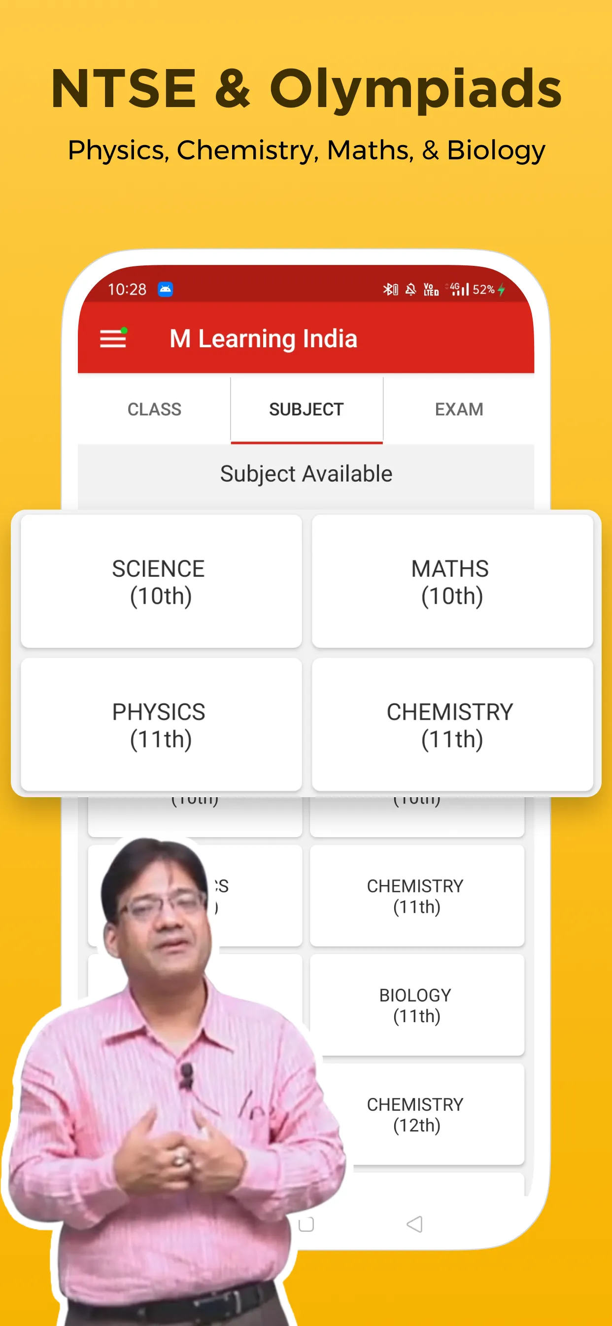 M Learning India- NEET, IITJEE | Indus Appstore | Screenshot