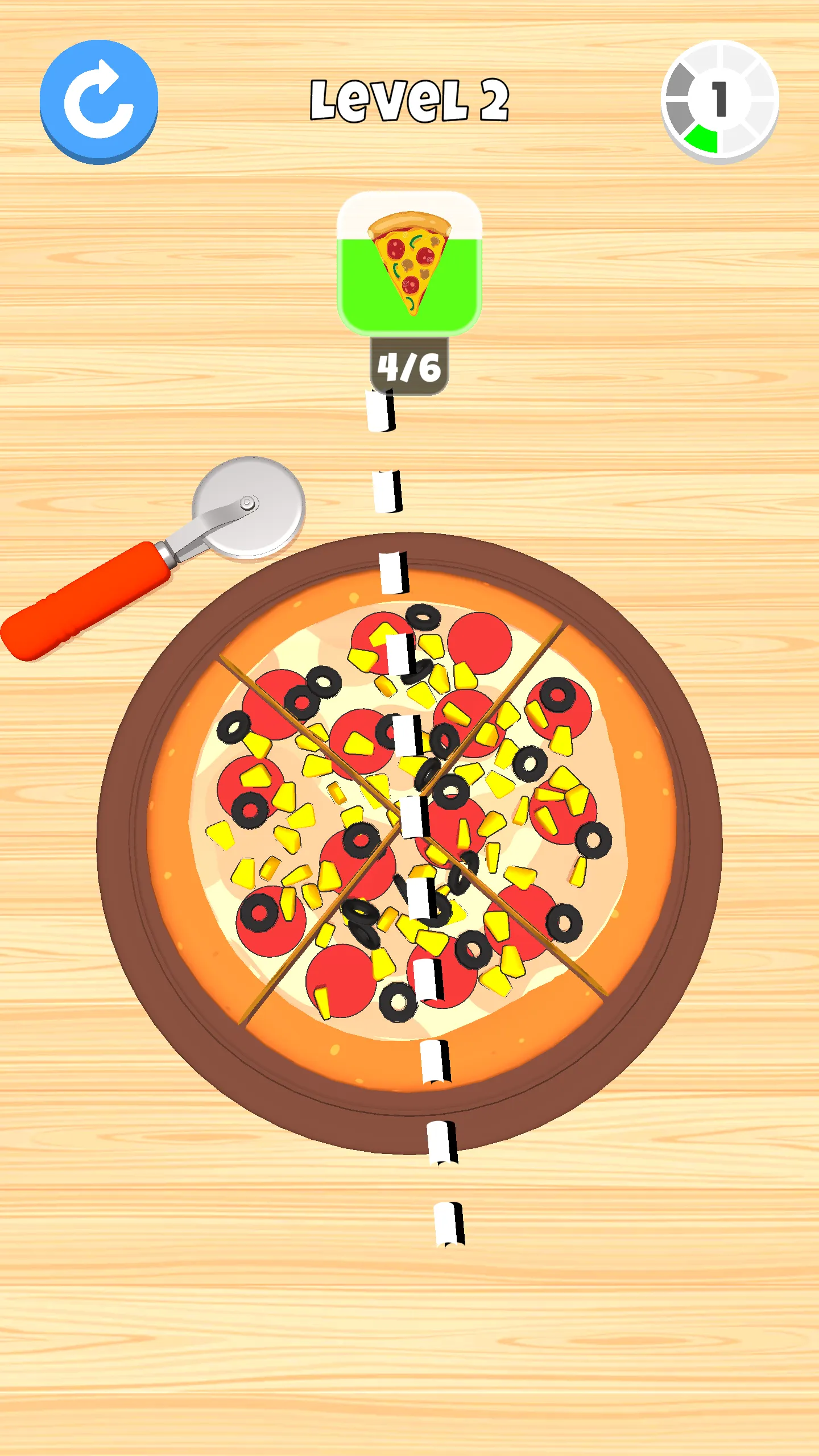 Cut Slices | Indus Appstore | Screenshot