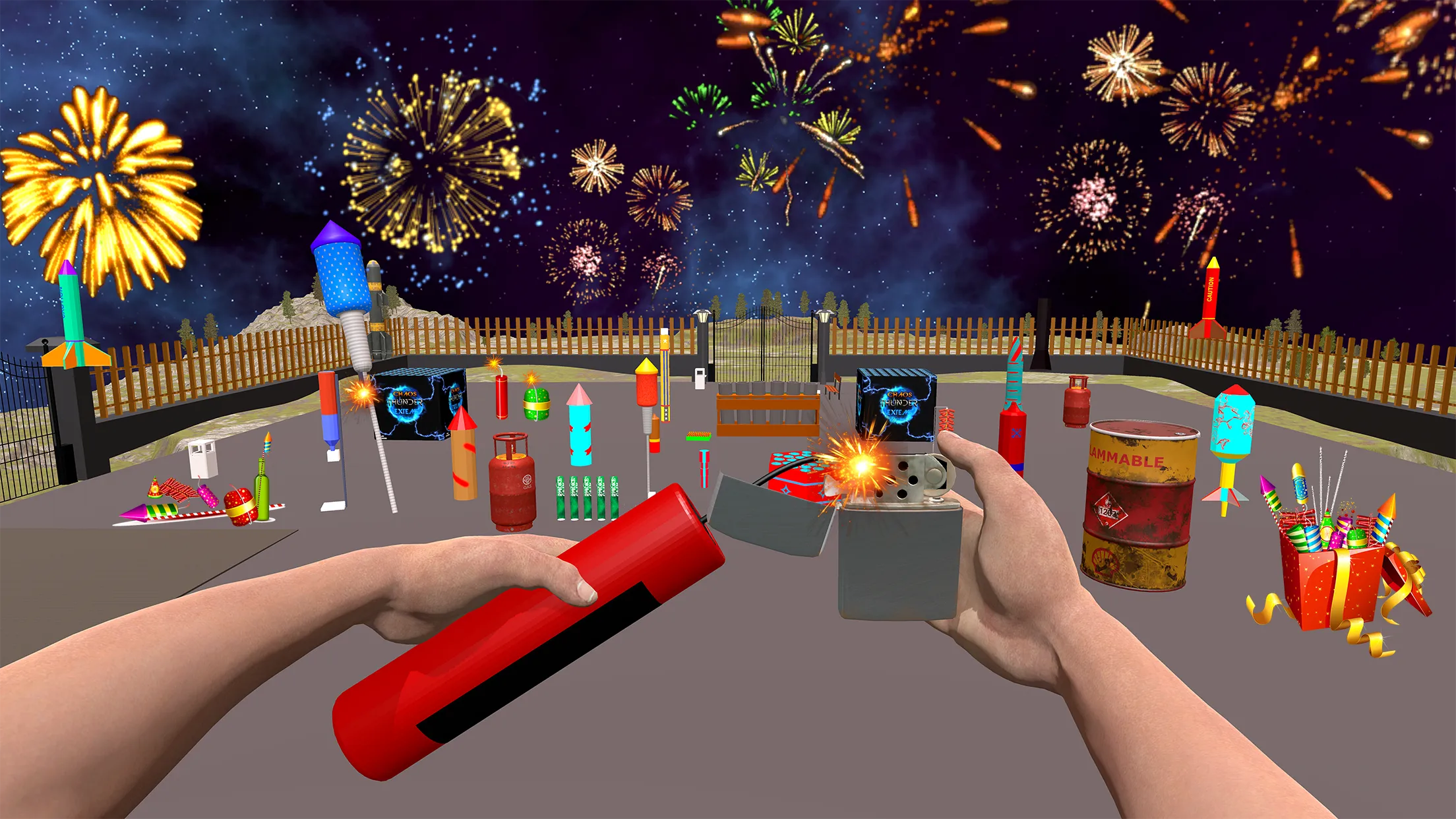 Fireworks Games Simulator 2024 | Indus Appstore | Screenshot