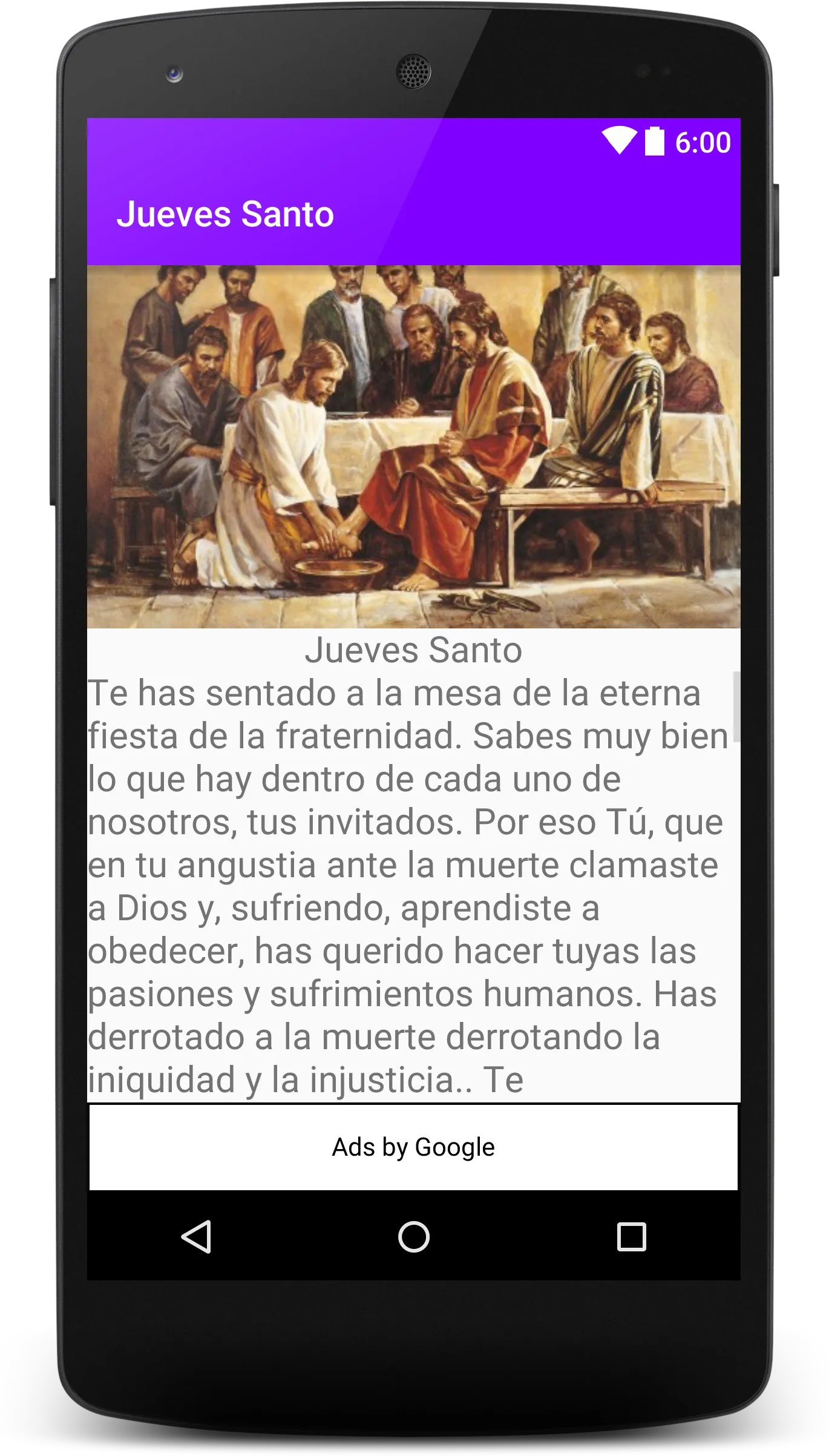 Oraciones Semana Santa | Indus Appstore | Screenshot