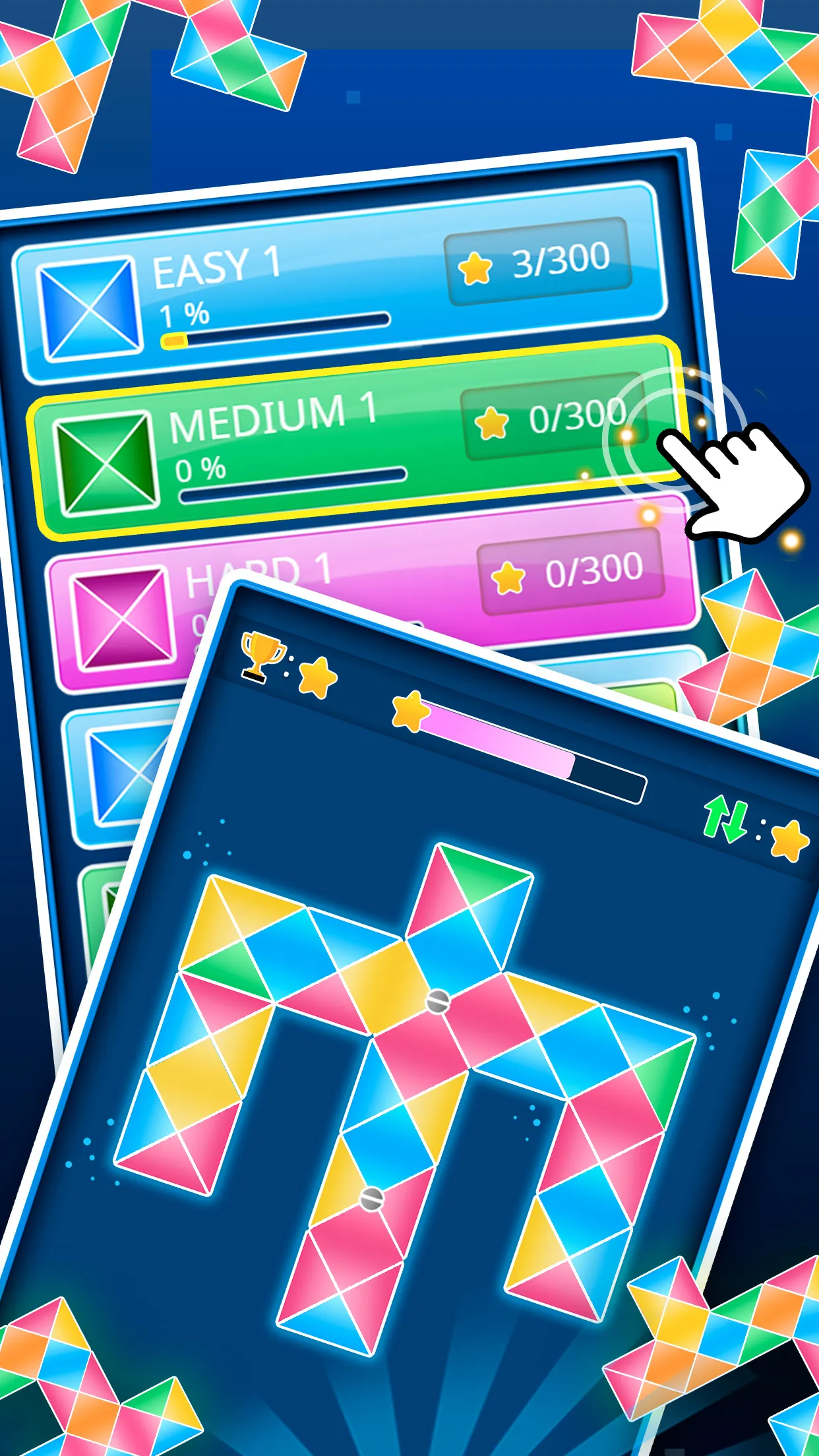 Tangram Match Masters | Indus Appstore | Screenshot