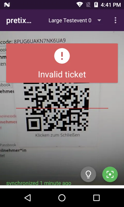 pretixSCAN – Ticket scanning a | Indus Appstore | Screenshot