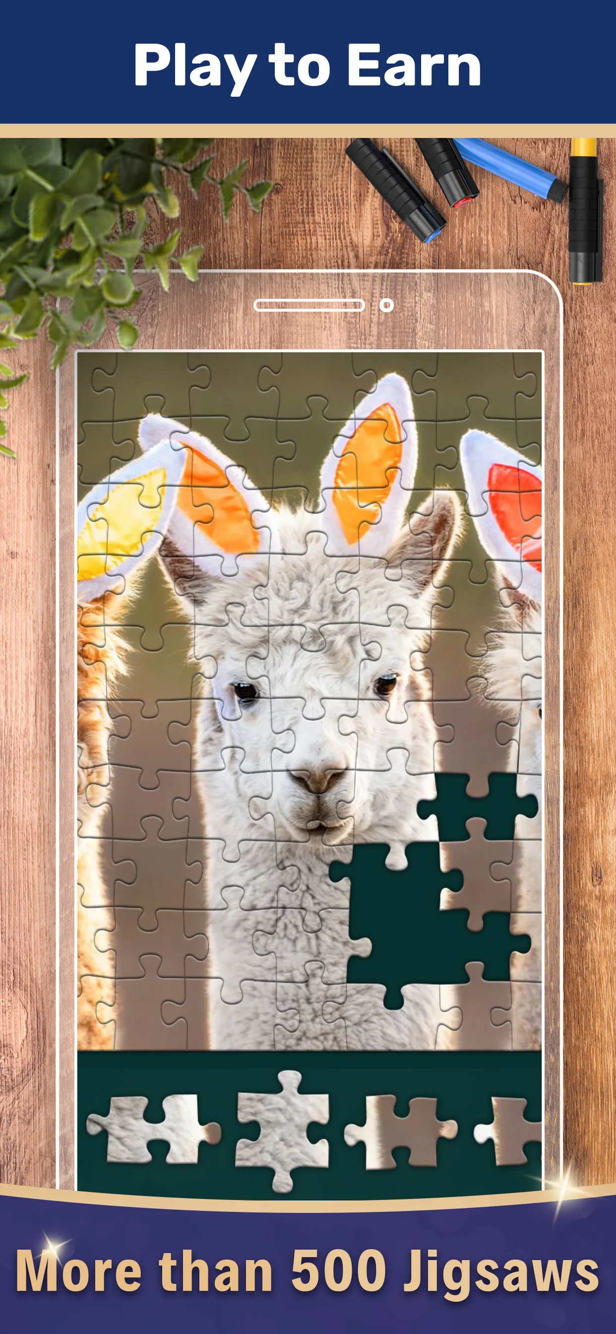 Jigsaw Puzzles NFT | Indus Appstore | Screenshot