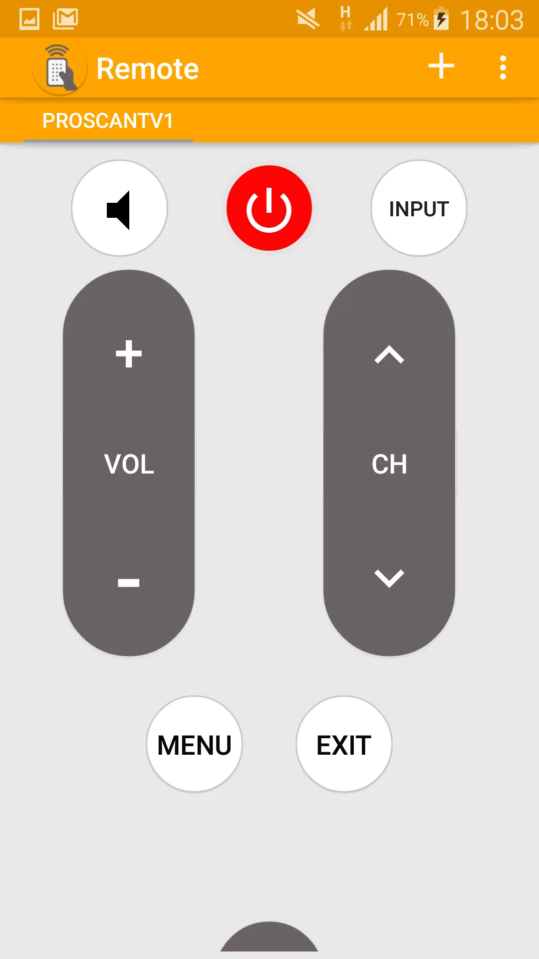 ACT Digital set-top box remote | Indus Appstore | Screenshot