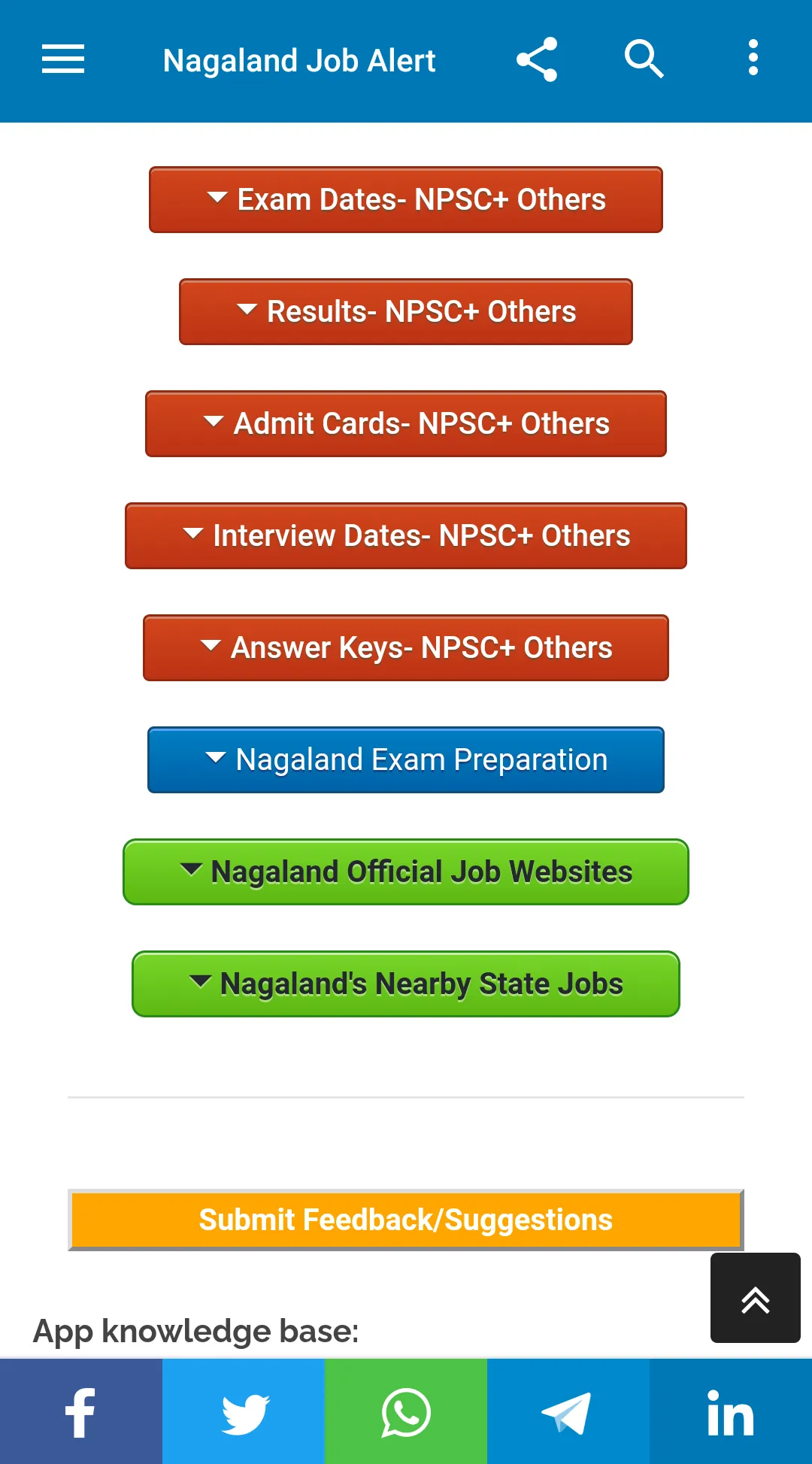 Nagaland Job Alert | Indus Appstore | Screenshot