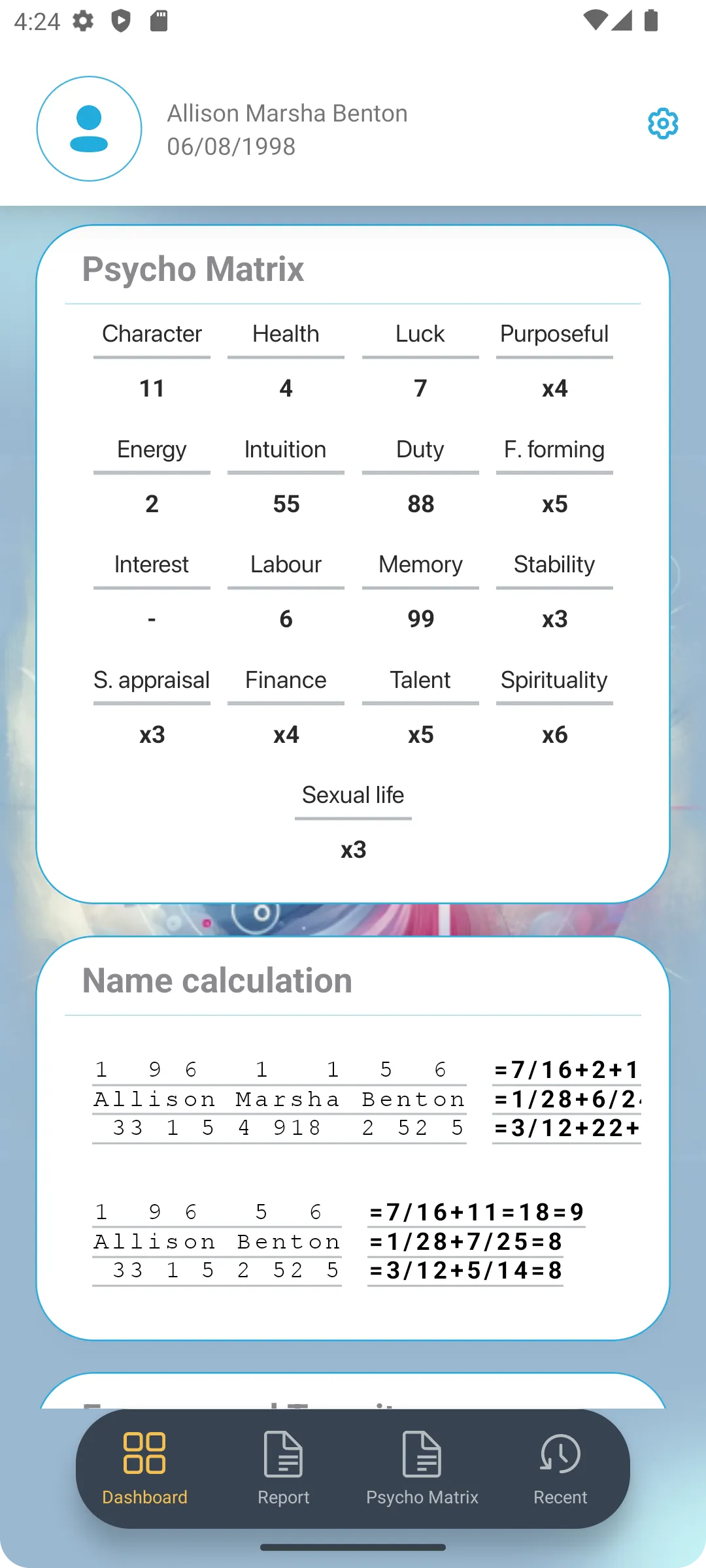 Numerology RadiantGuide | Indus Appstore | Screenshot