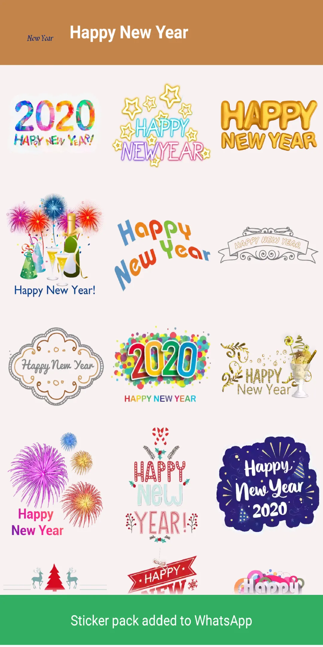 Stickers for all Occasions | Indus Appstore | Screenshot