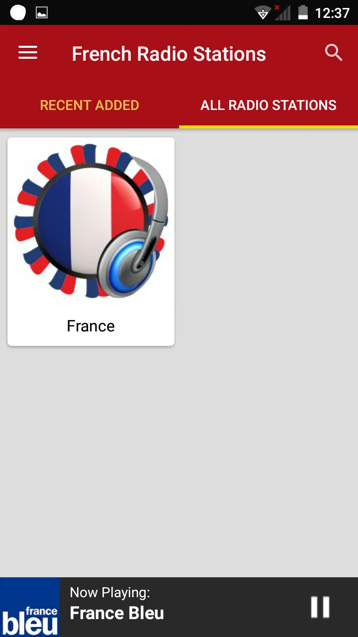 France Radio Stations | Indus Appstore | Screenshot