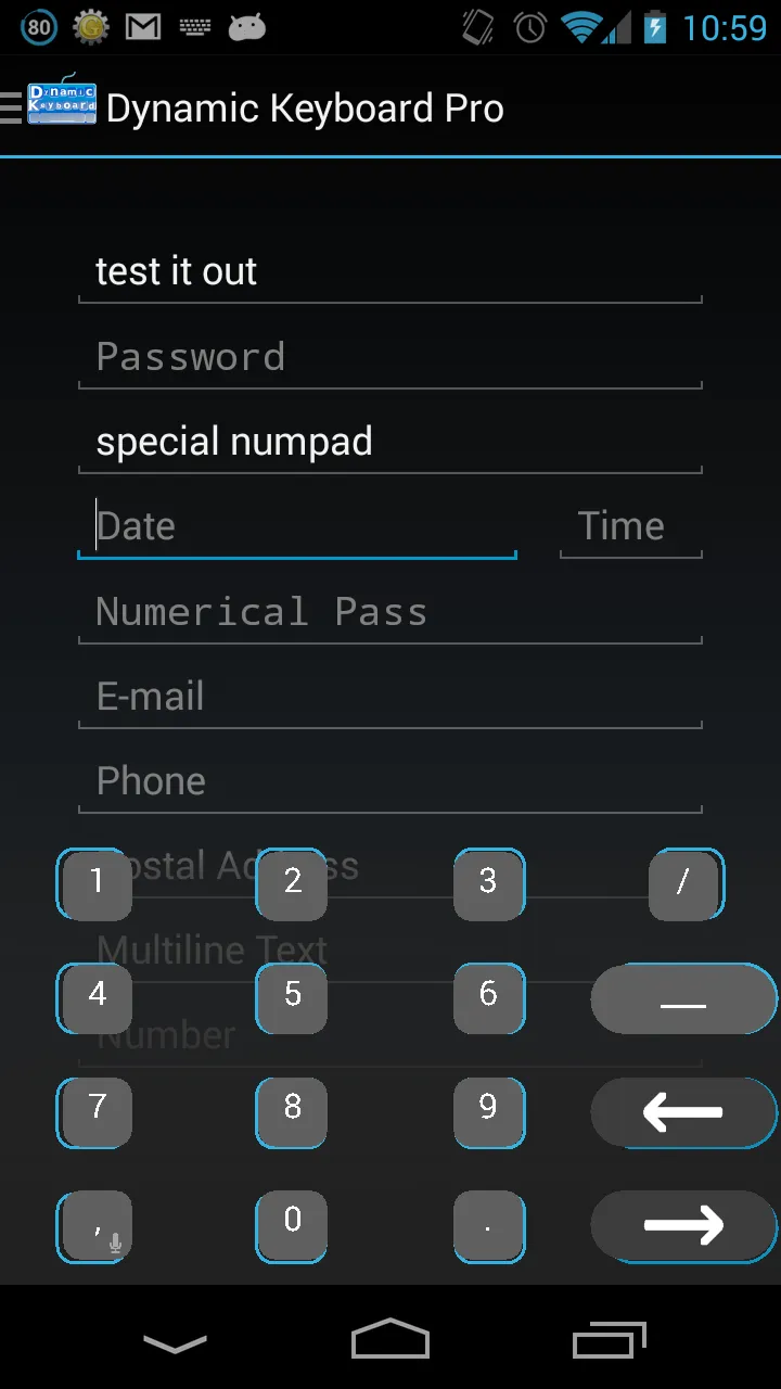 Dynamic Keyboard - Free | Indus Appstore | Screenshot