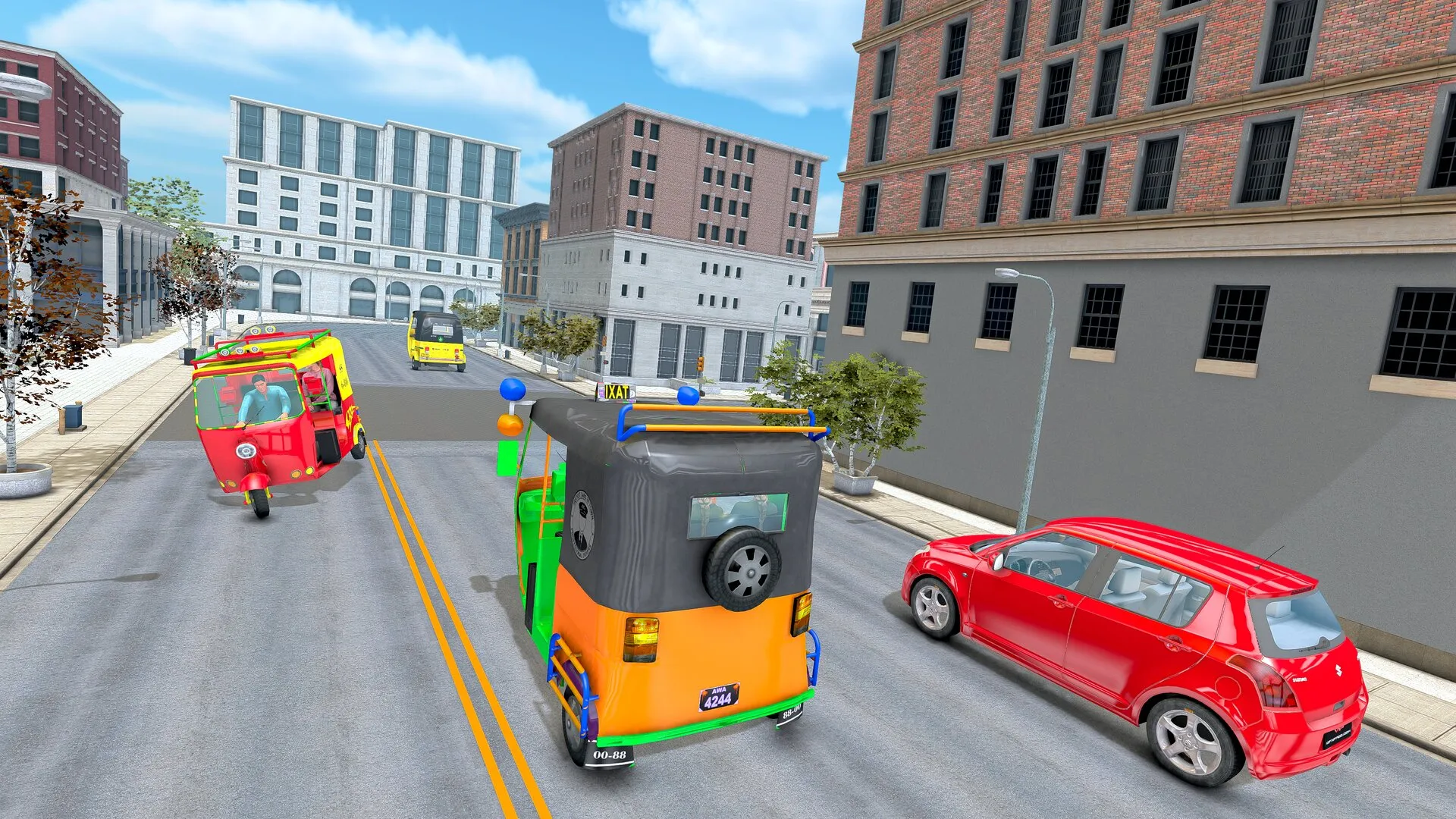 US Auto Rickshaw 3D 2024 | Indus Appstore | Screenshot