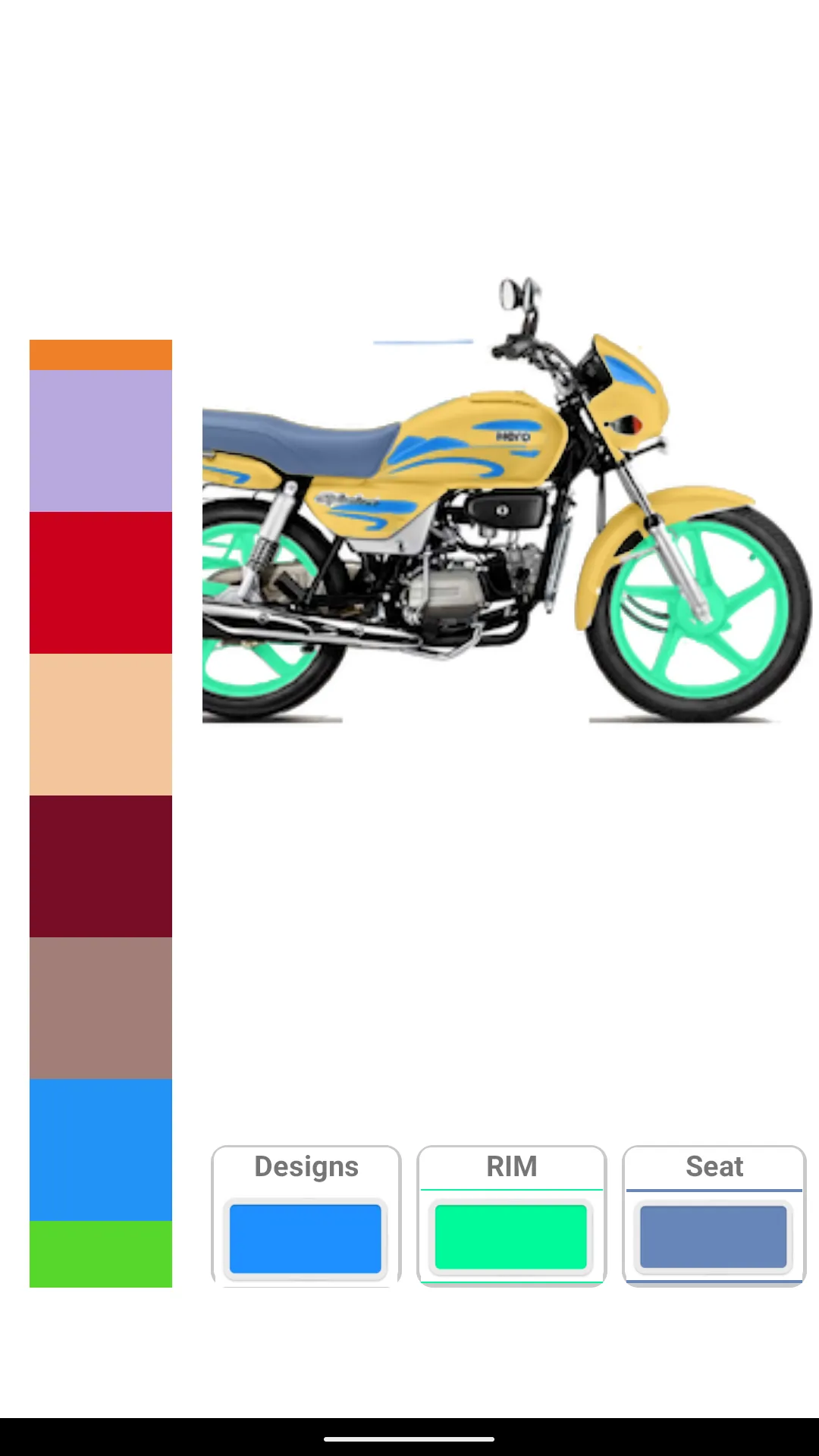 Bike Color Changer for India | Indus Appstore | Screenshot