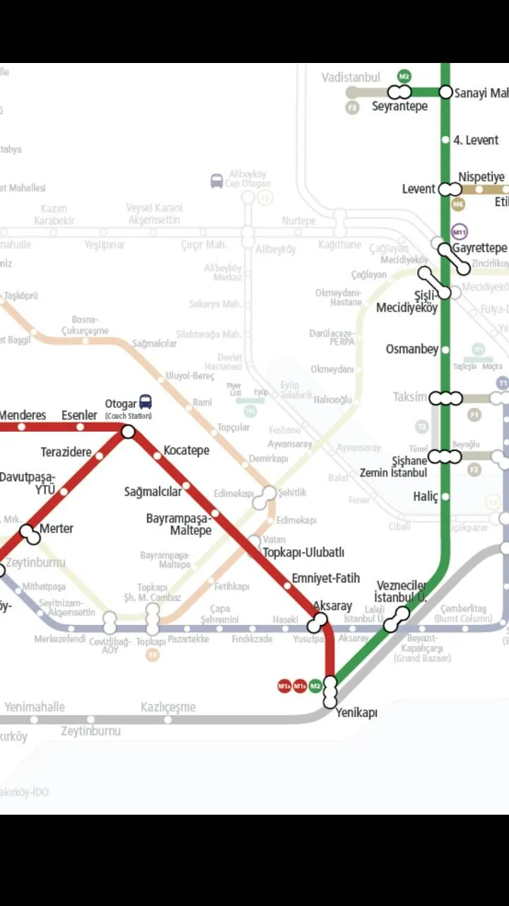 İstanbul Metro Metrobüs Ulaşım | Indus Appstore | Screenshot