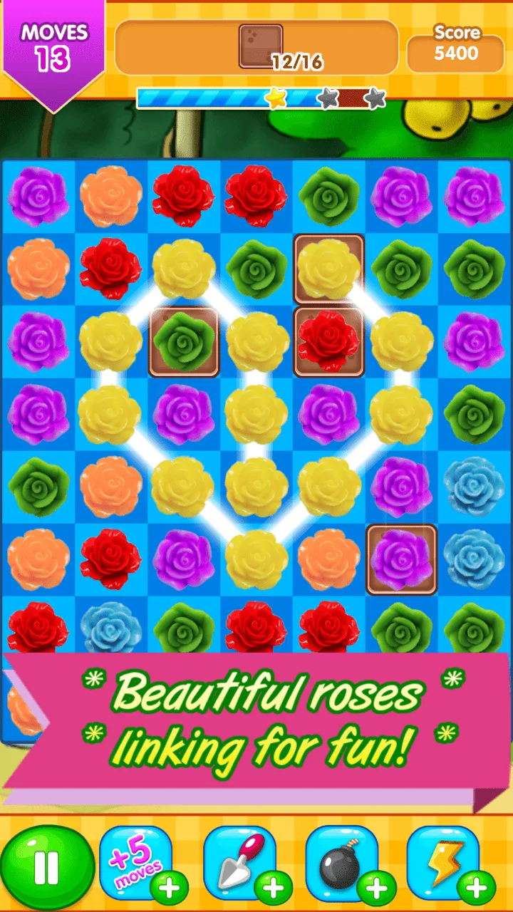 Rose Paradise matching games | Indus Appstore | Screenshot