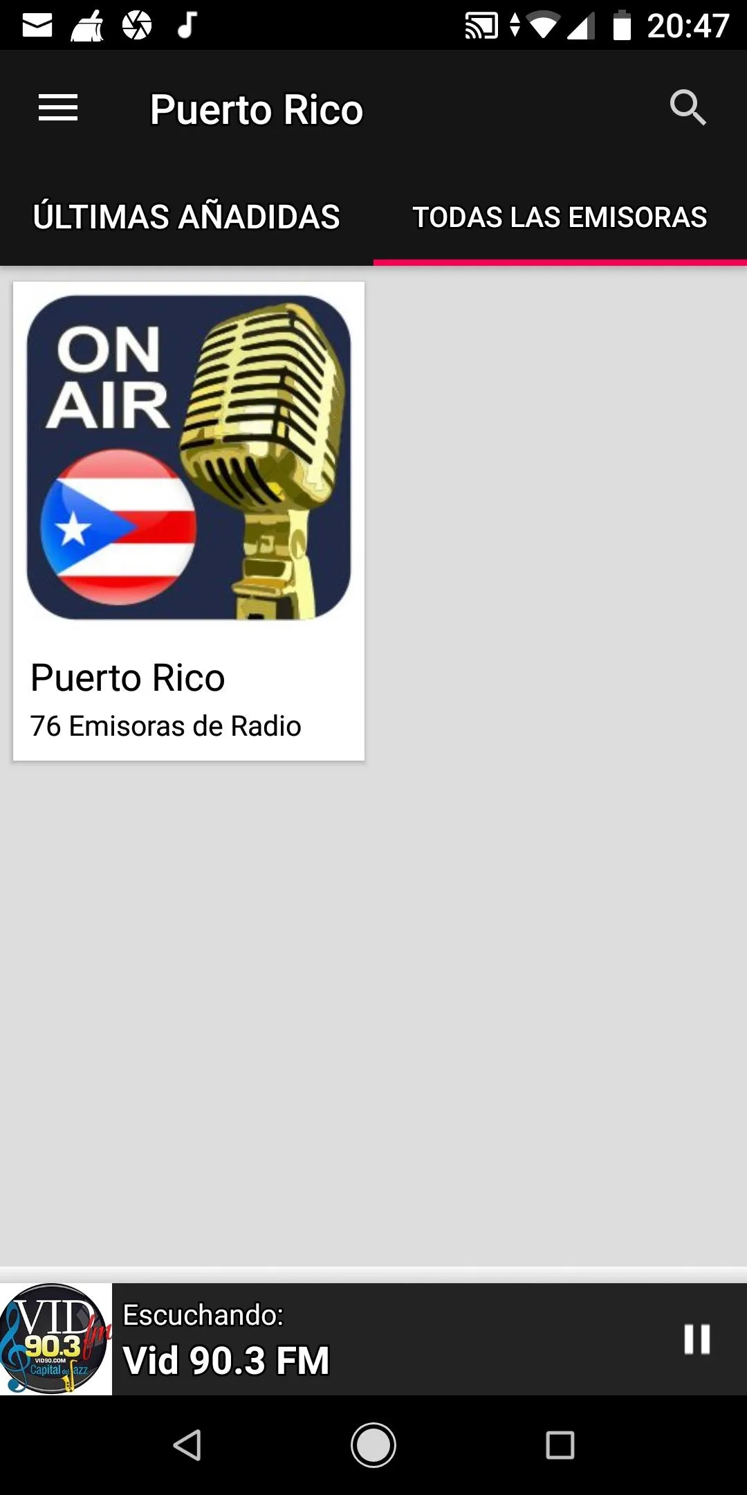 Puerto Rico Radio Stations | Indus Appstore | Screenshot