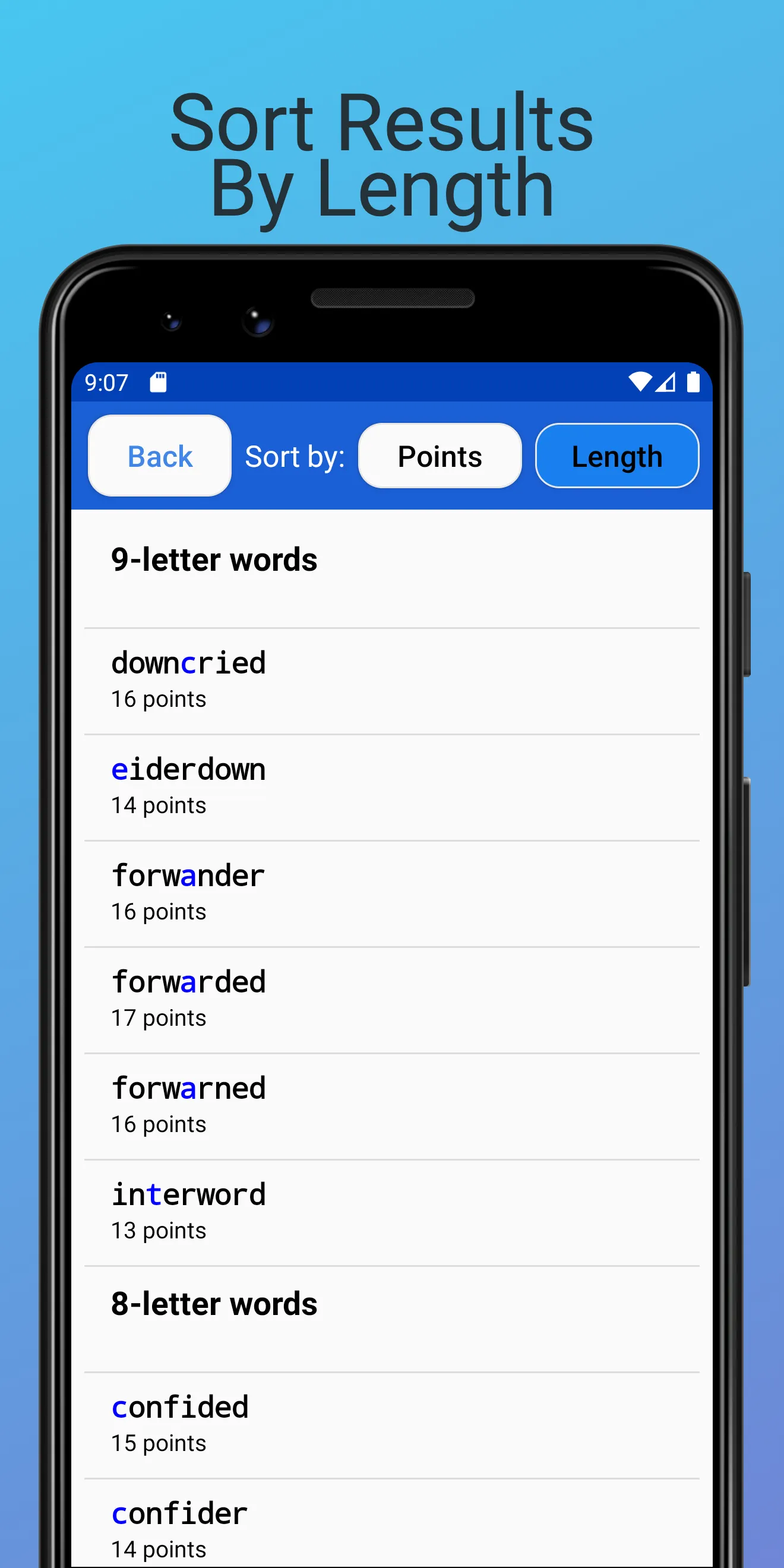 Word Cheats for Scrabble & WWF | Indus Appstore | Screenshot