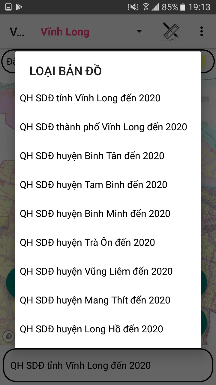 QH sử dụng đất Vĩnh Long | Indus Appstore | Screenshot