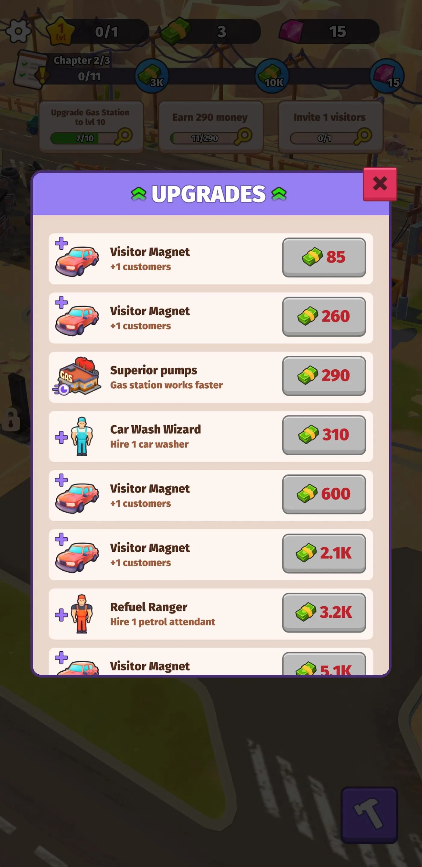 Roadside Empire: Idle Tycoon | Indus Appstore | Screenshot