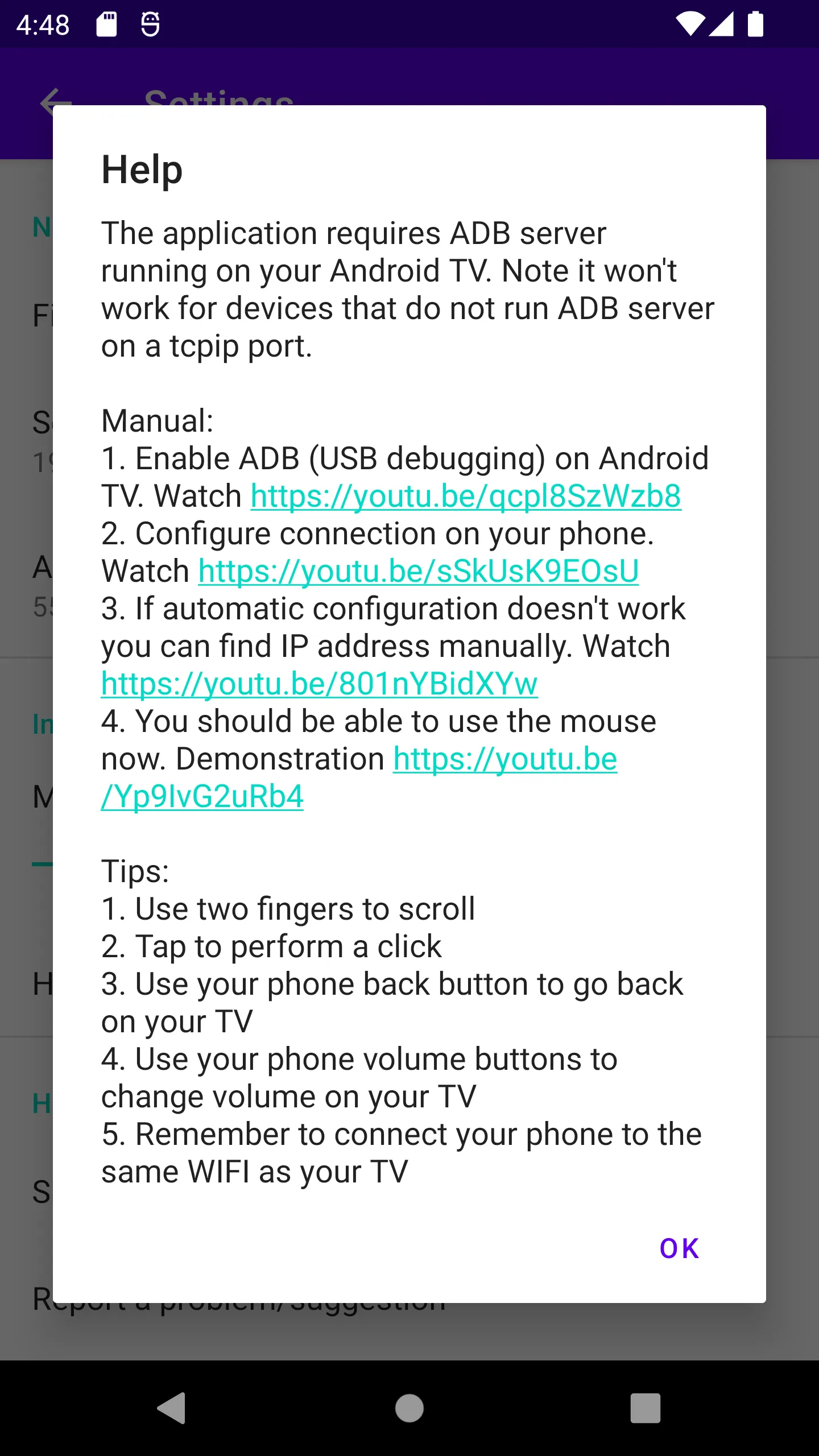 Android TV ADB Mouse Keyboard | Indus Appstore | Screenshot